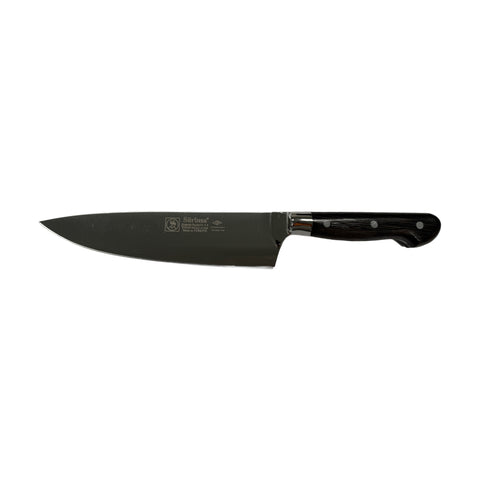 Anatolo Yöresel Model Şef Bıçağı 20 cm – ahşap sap, oluklu