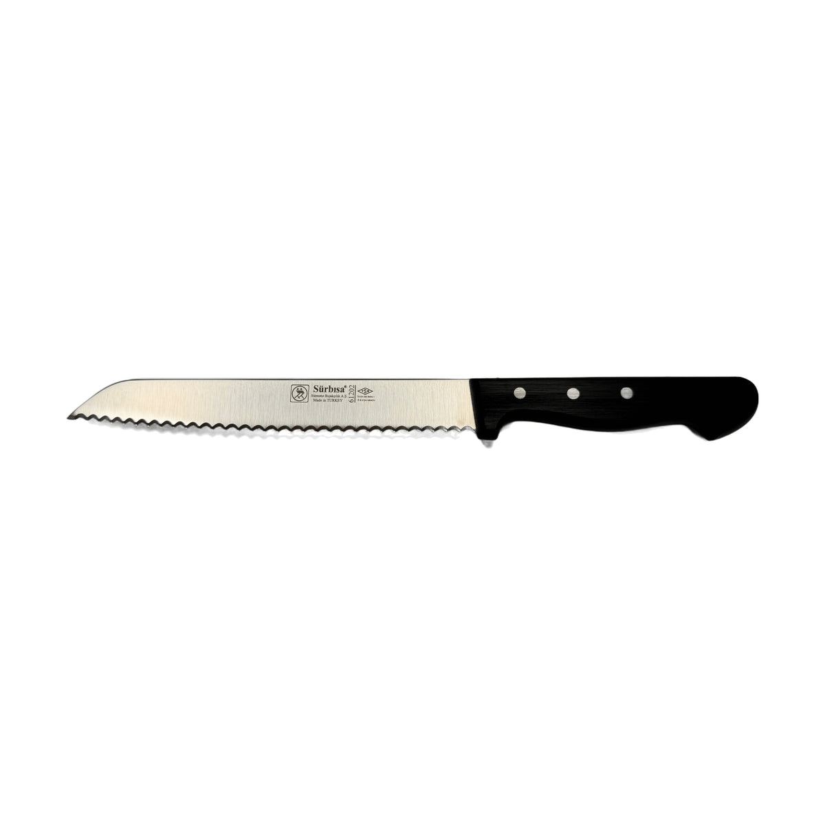 Anatolo Classic Brotmesser 19,5 cm – lasergeschliffener Wellenschliff